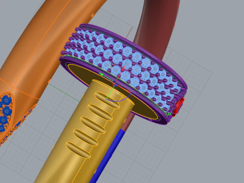 Nail Ring 30584 3D Model
