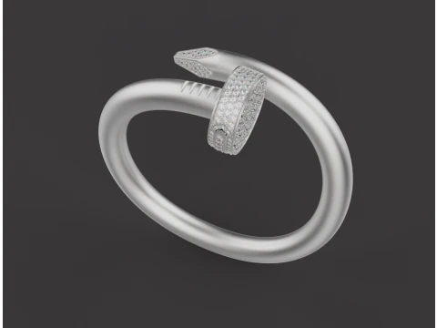 Nail Ring 30584 3D Model