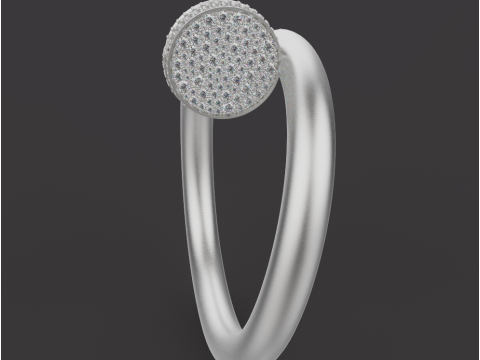 Nail Ring 30584 3D Model