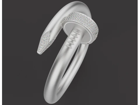 Nail Ring 30584 3D Model
