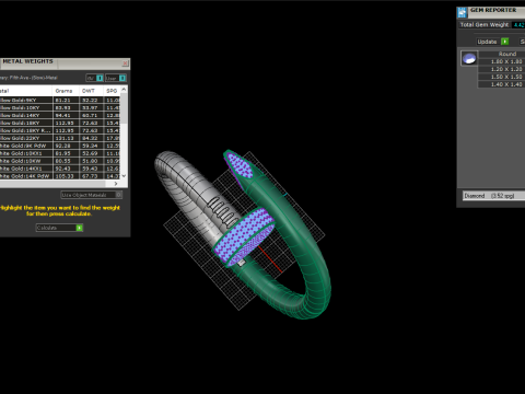 Nail Ring 30584 3D Model