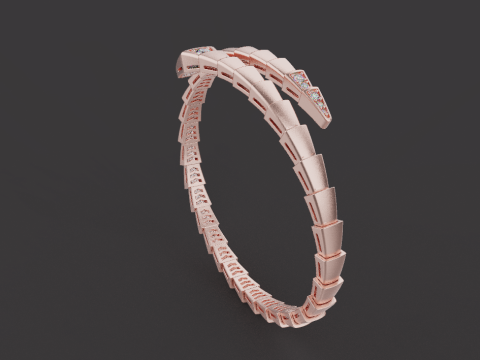 Serpent Bracelet 30780 3D Model