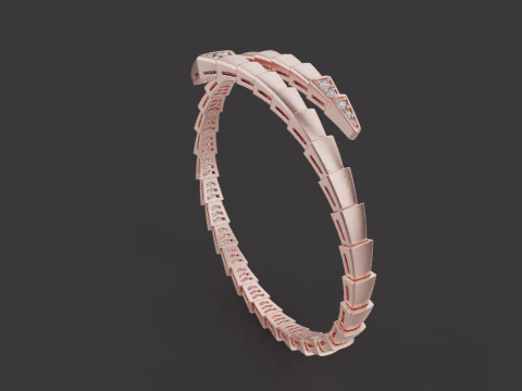 Serpent Bracelet 30780 3D Model
