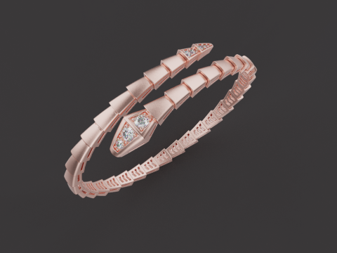 Serpent Bracelet 30780 3D Model