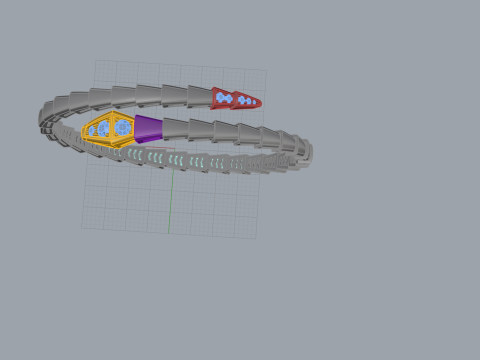 Serpent Bracelet 30780 3D Model