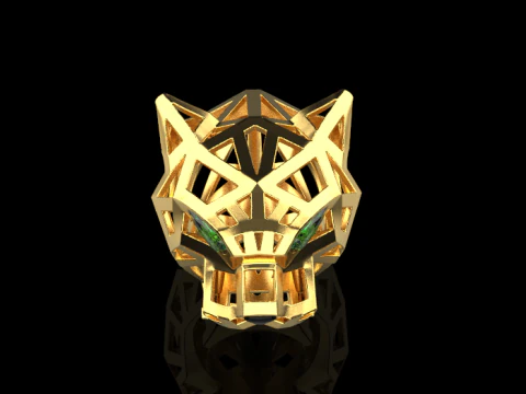 Anel Pantera 30314 Modelo 3D