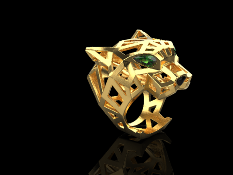 Panther Ring 30314 3Dモデル