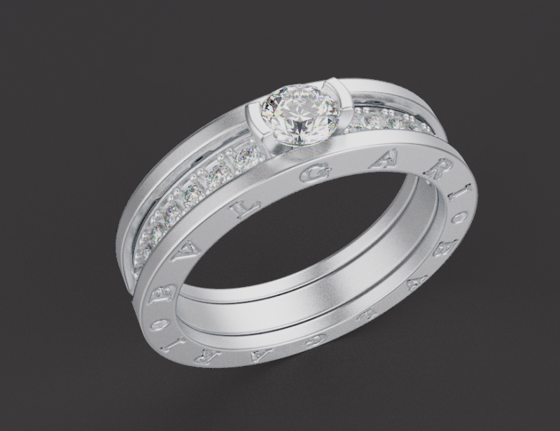 Ring 30264 3D 모델 .c4d .max .obj .3ds .fbx .stl .blend