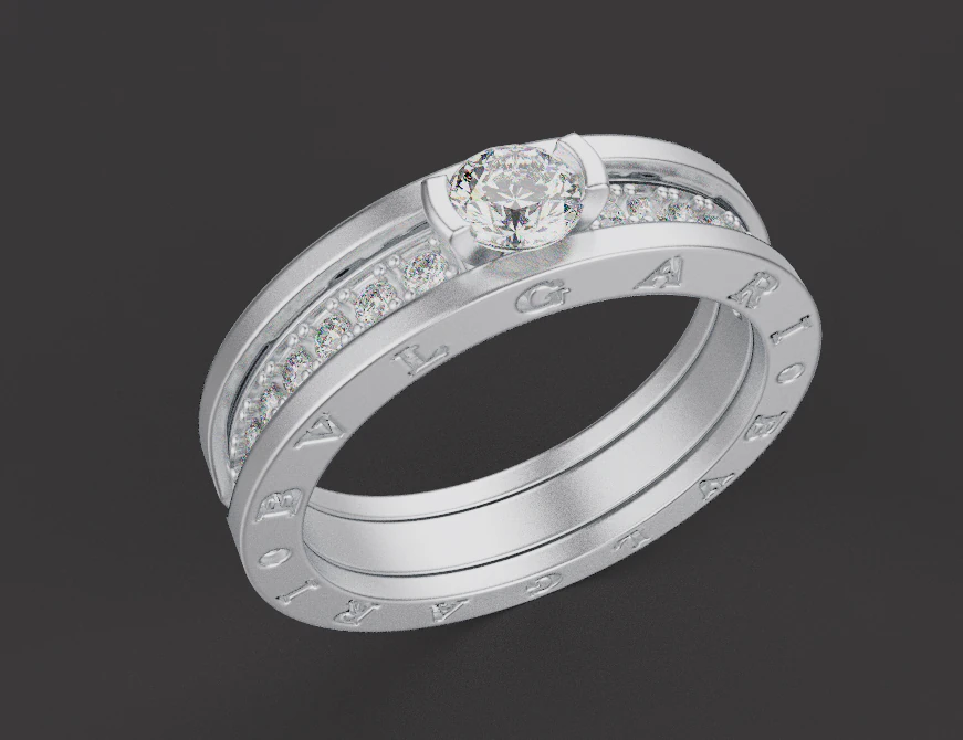 Ring 30264 3D Model .c4d .max .obj .3ds .fbx .stl .blend 
