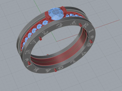 Ring 30264 3D Model