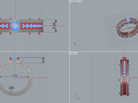 Ring 30264 3D Model