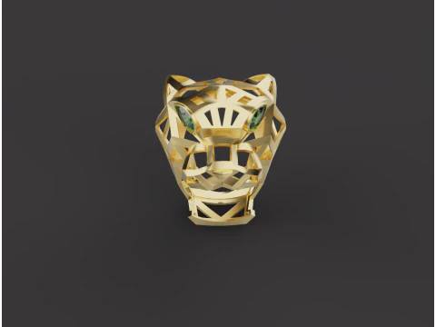 Panther Ring 30179 3D Model