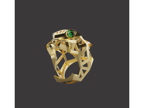 Panther Ring 30179 3D Model