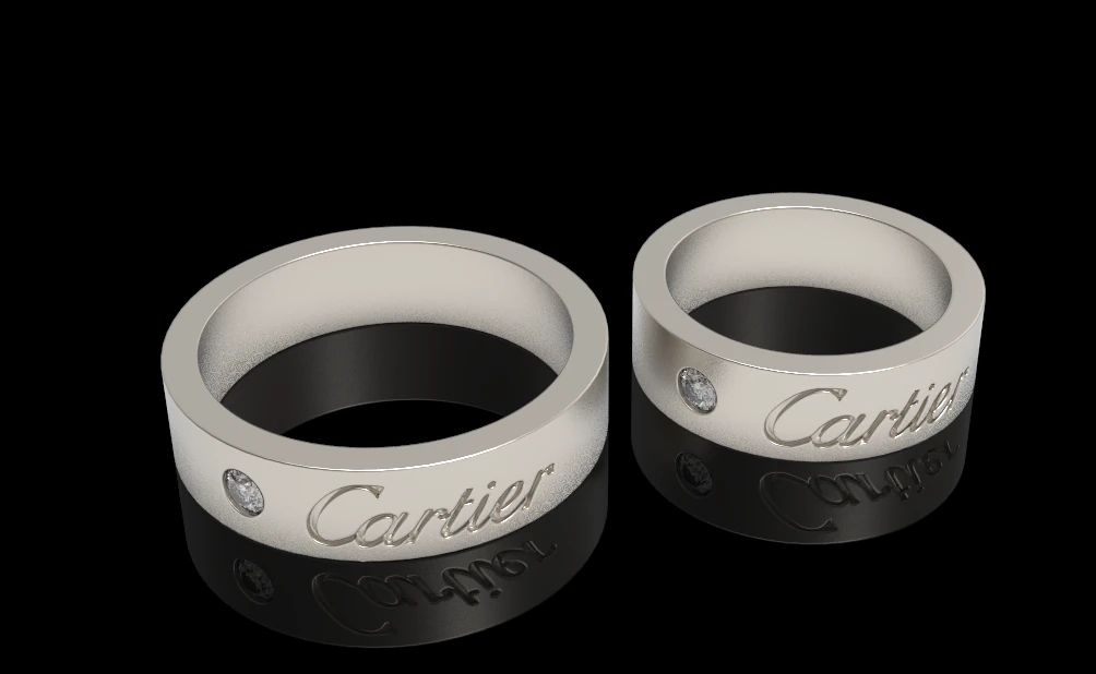 Rings 30120 3D Model .c4d .max .obj .3ds .fbx .stl .blend