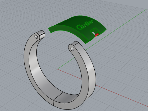 Ring 30101 3D Модель