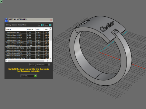 Ring 30101 3D Модель