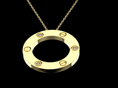 Pendant 30033 3D Модель