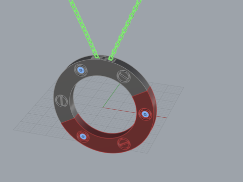 Pendant 30033 3D Модель