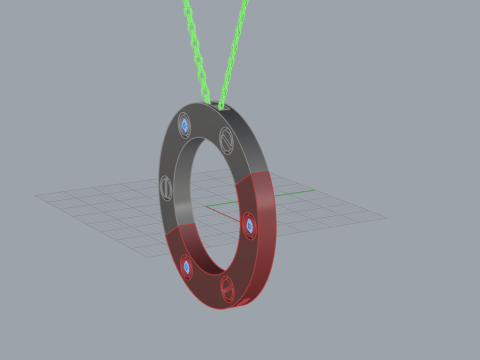 Pendant 30033 3D Модель