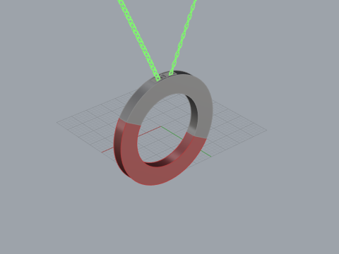 Pendant 30033 3D Модель
