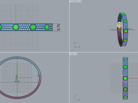 Bracelet 29394 3D Model