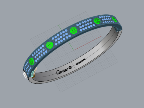 Bracelet 29394 3D 模型
