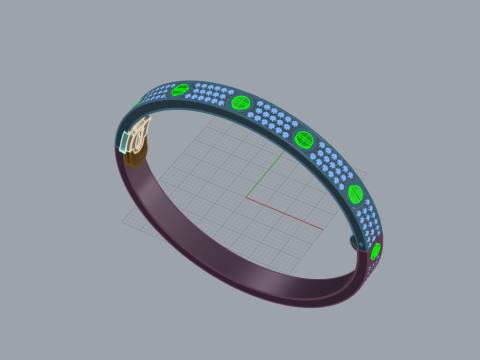Bracelet 29394 3D 模型