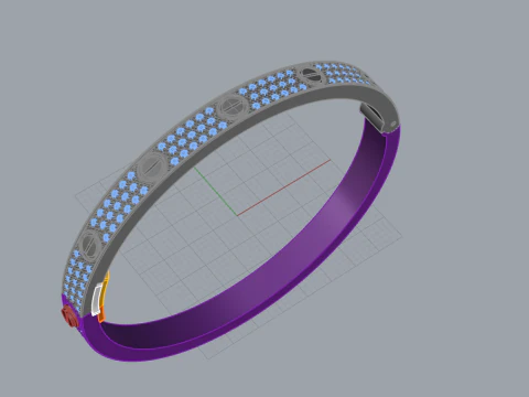 팔찌 29212 3D 모델