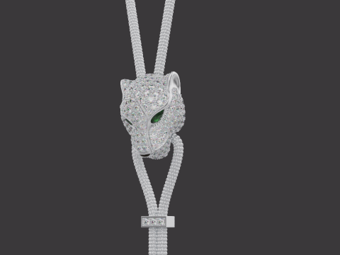 Panther Pendant 15068 3D-Modell
