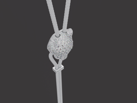 Panther Pendant 15068 3D-Modell