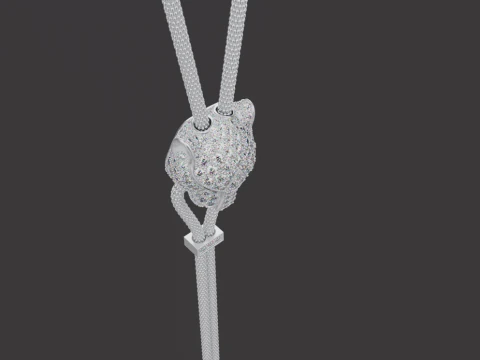 Panther Pendant 15068 3D Model