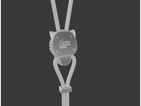 Panther Pendant 15068 3D-Modell
