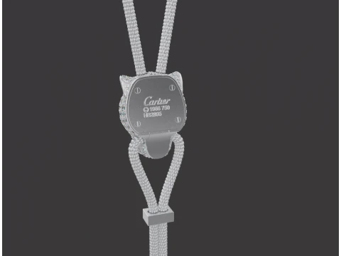 Panther Pendant 15068 3D Model