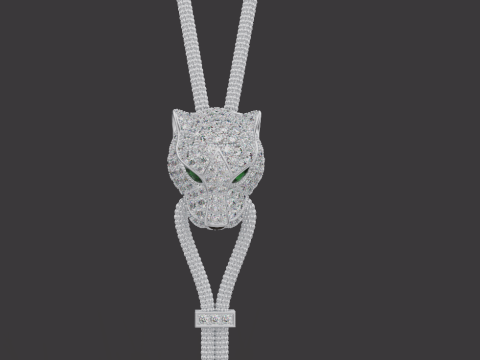 Panther Pendant 15068 3D-Modell