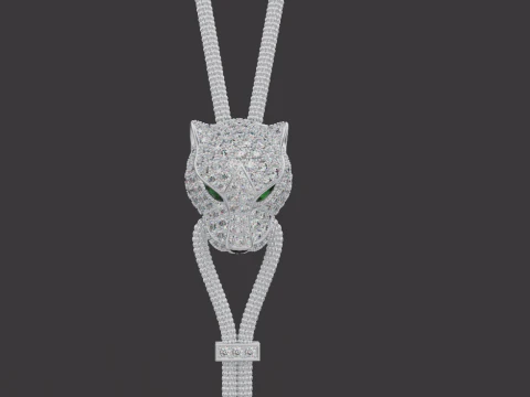 Panther Pendant 15068 3D Model
