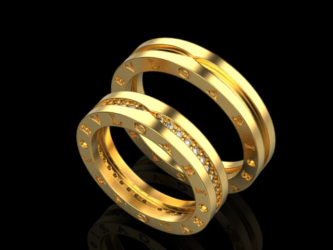 Anéis 10805 Modelo 3D