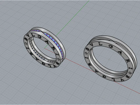 Rings 10805 3D Model