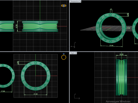 Rings 30872 3D 模型