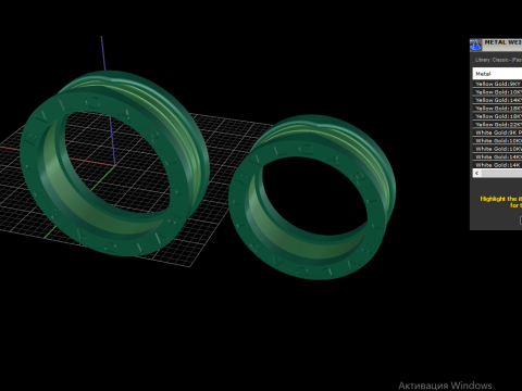 Rings 30872 3D 模型