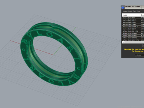 Ring 53140 3D Modell