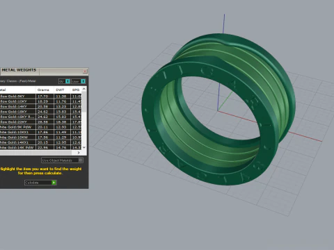 Ring 53490 3D Model