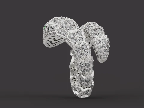 Anel de Serpente 61179 Modelo 3D