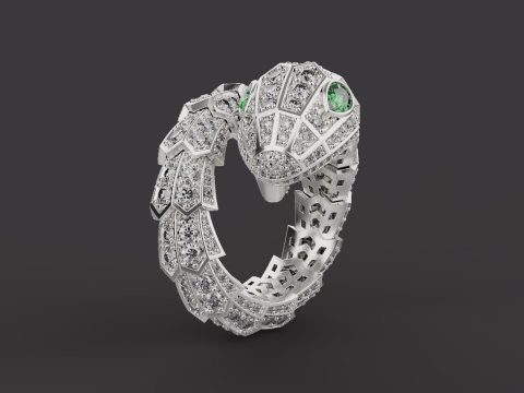 Serpent Ring 61179 3D 模型