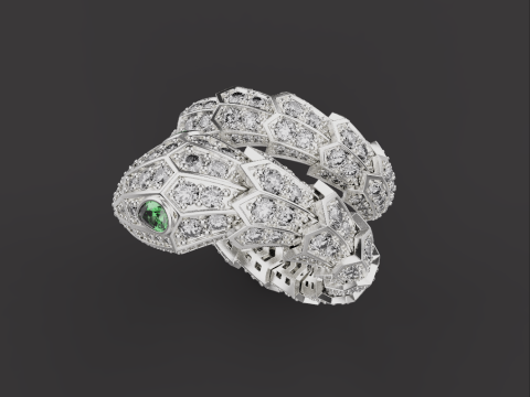 Serpent Ring 61179 3D 模型