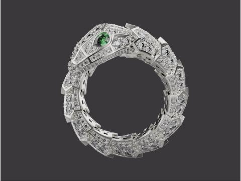 Serpent Ring 61179 3D 模型
