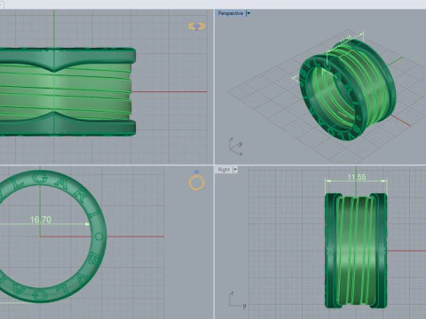 Ring 29176 3D Model