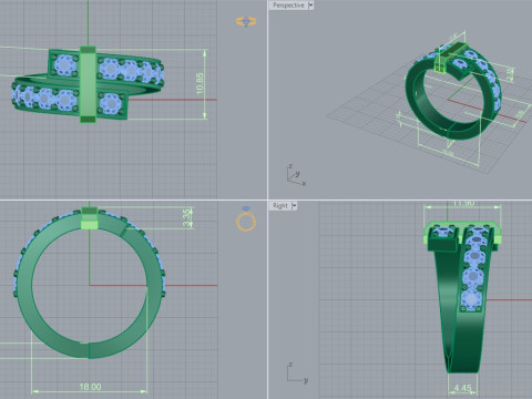 Ring 66732 3D Model