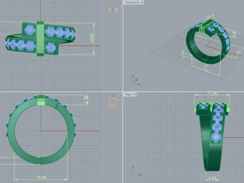Ring 66732 3D Model
