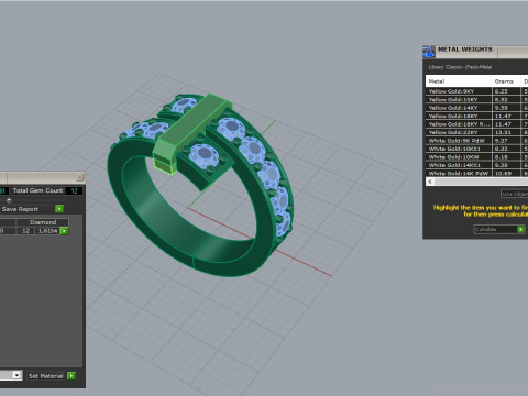 Ring 66732 3D Model