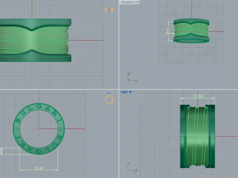 Ring 66731 3D Model